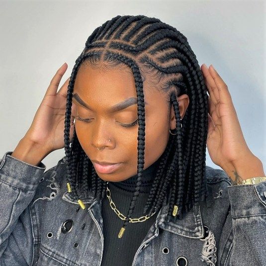 Lovely Braided Hairstyles For Black Women