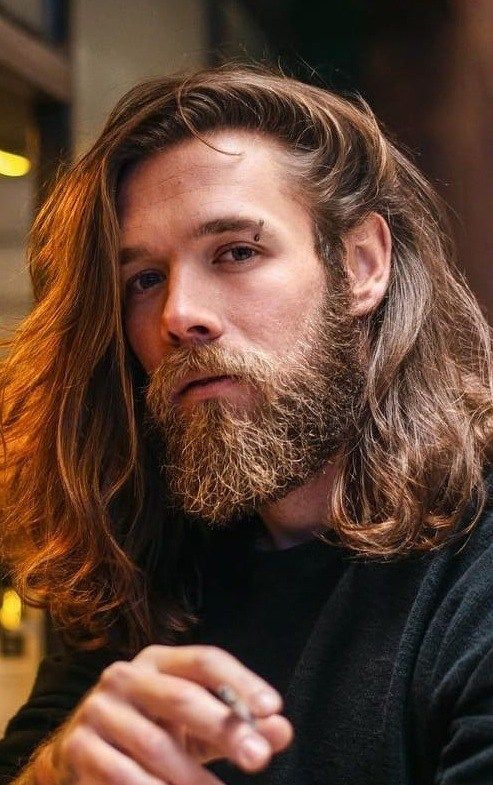 The Long Hair with Full Beard