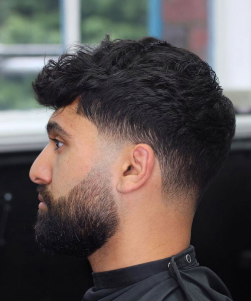 The Taper Fade with Beard
