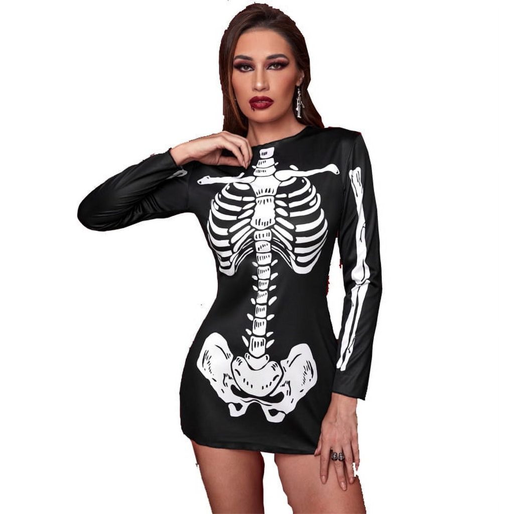 Skeleton Baddie Halloween costume 