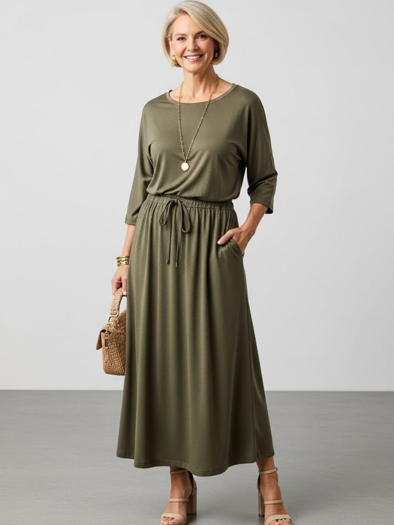 Flowy Palazzo Pants With Fitted Top Outfit 