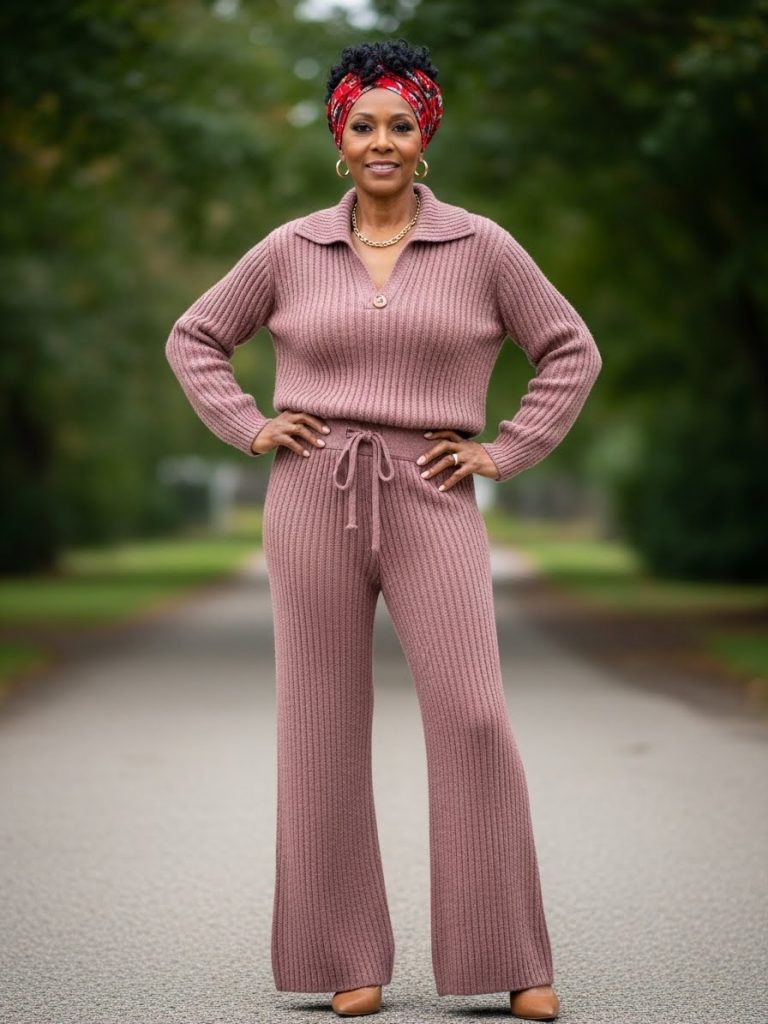 Matching Knit Set Outfit 