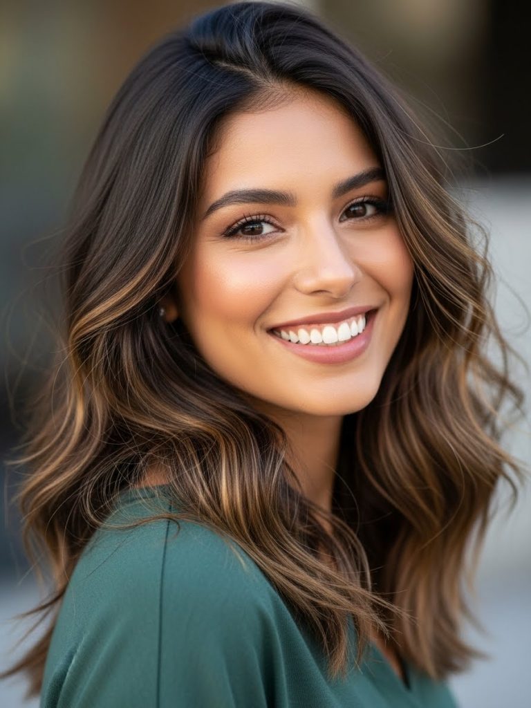 Loose Beach Waves Hairstyle 