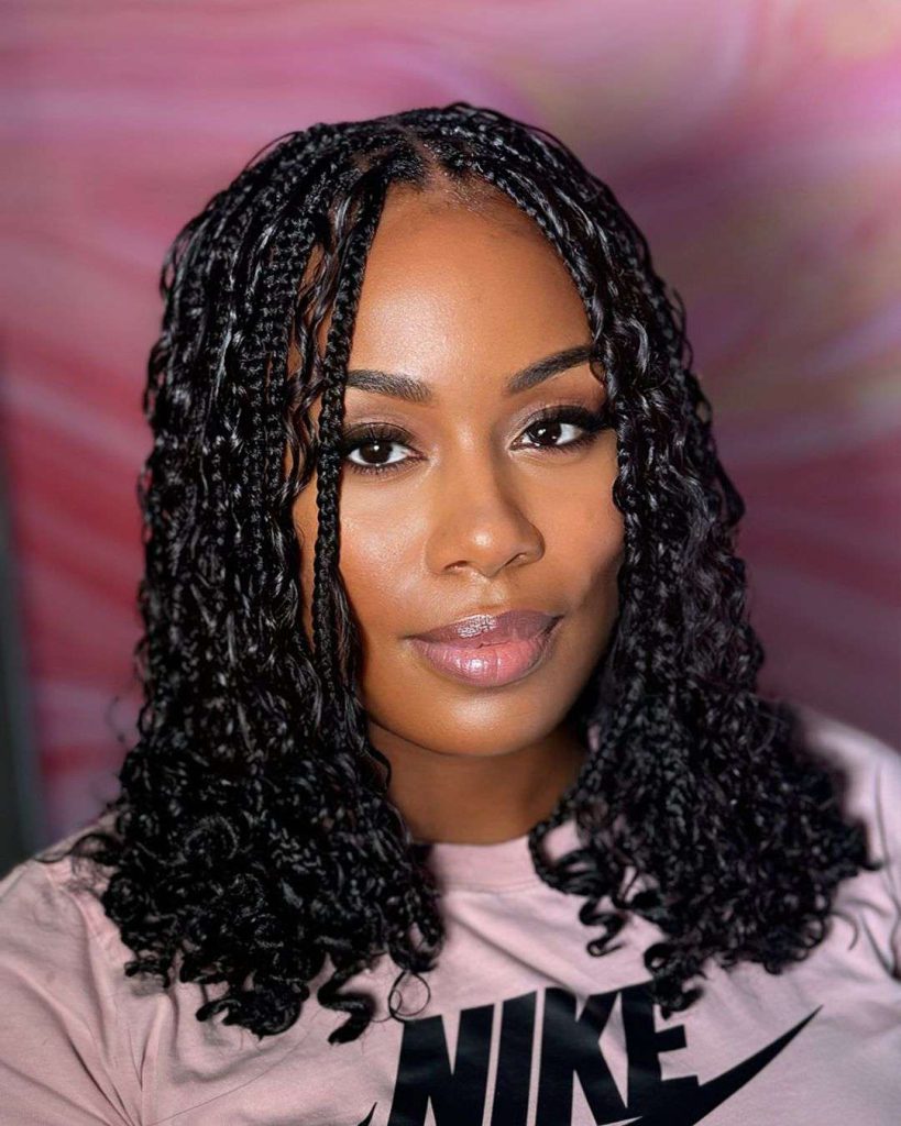 Two Layer Goddess Braids