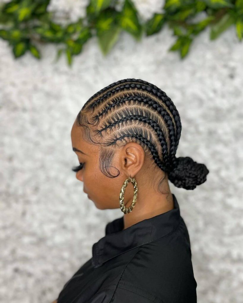 Two Layer Braids with Low Bun