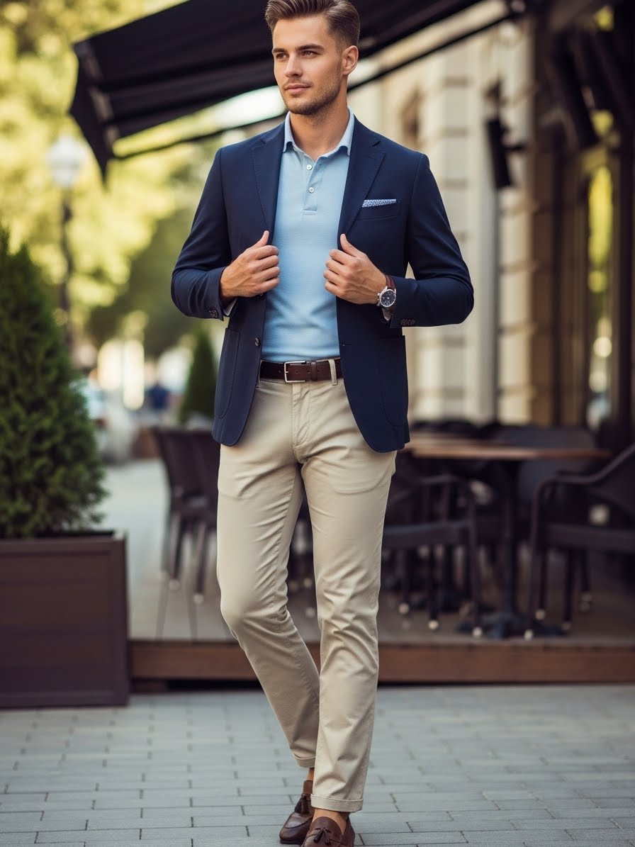 Polo Shirt Grooming Style