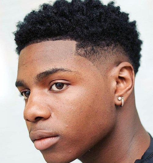 Newly Handsome Afro Hairstyles for Black Men