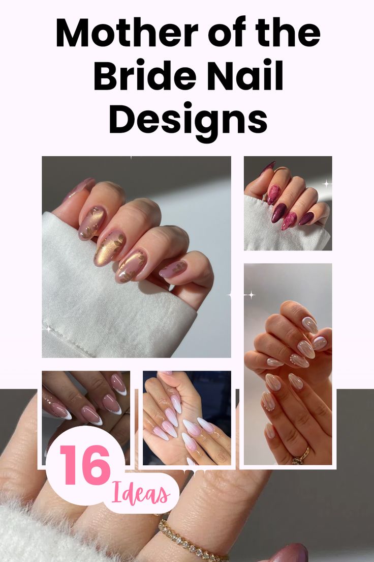 15 Mother Of The Bride Nails Ideas