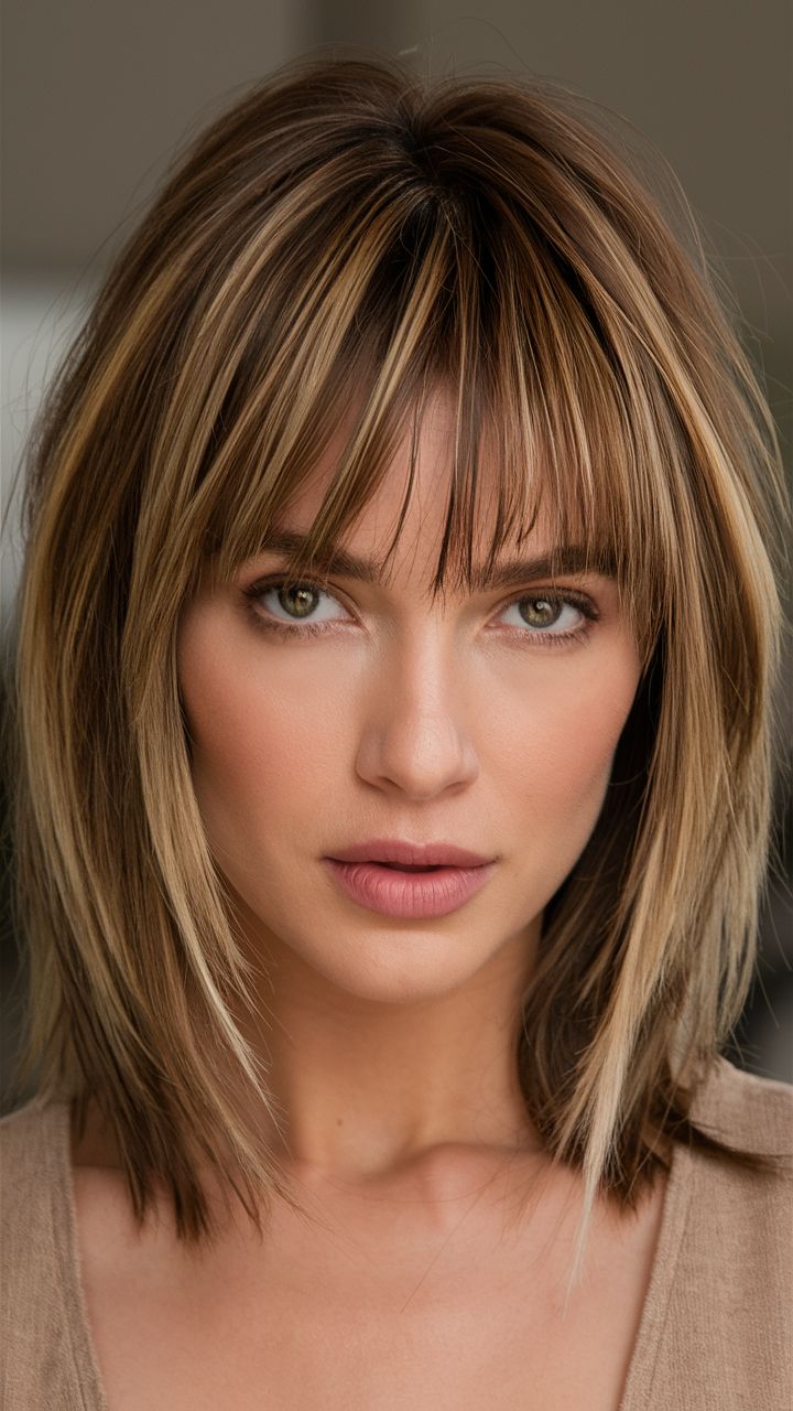 20 Beautiful Wispy Bang Hairstyles