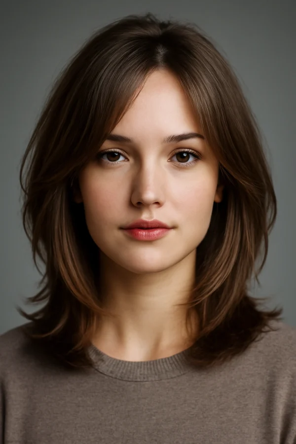 15 Shoulder Length Layered Hairstyles for Women