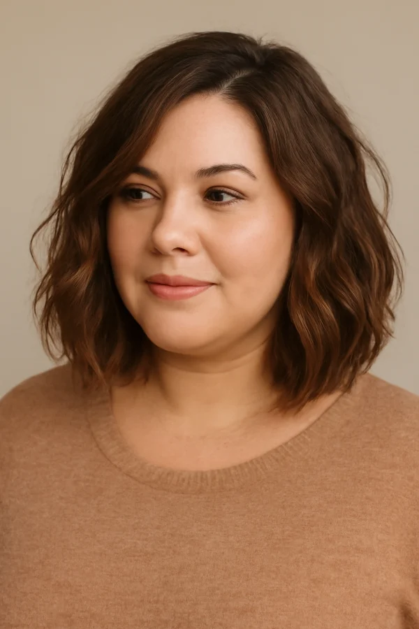 17 Medium Hairstyles for Plus Size Women