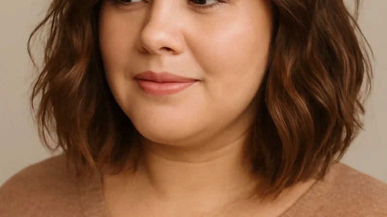 17 Medium Hairstyles for Plus Size Women